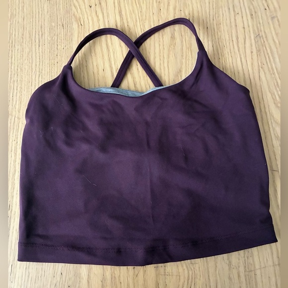 Born Primitive Women's Dark Purple Sports Bra XS - Picture 2 of 6